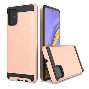 TPU PC Hybrid Material Customized Printed Mobile Cell Phone Case Covers For Samsung A51