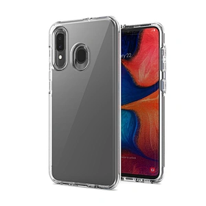 Hot selling new model ultra clear crystal transparent cell phone case for Samsung A10E A20E