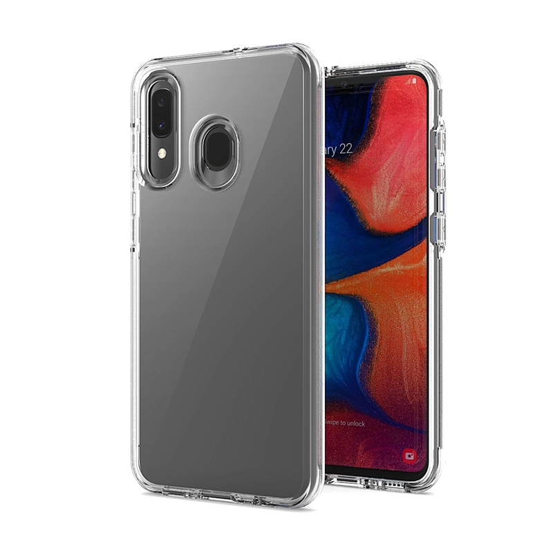 Hot selling new model ultra clear crystal transparent cell phone case for Samsung A10E A20E
