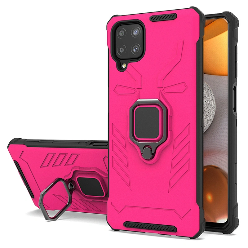 Hot sale shock proof kickstand ring phone case for Samsung A12 A02S A32 A52