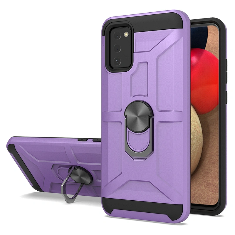 New models functional ring holder phone case cover fundas movil for Samsung A02 A02S US