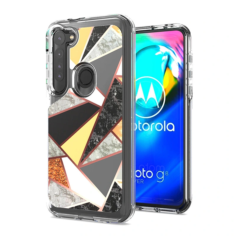 New model IMD Custom Printing logo cell phone case For Motorola G8 Plus G Stylus