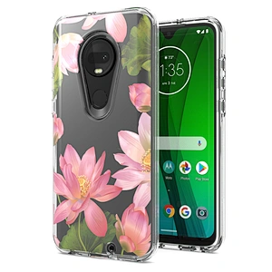 Custom printed phone cover for MOTO G7,fashionable phone case with double protection for MOTO G7