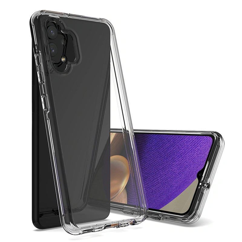 Durable clear transparent mobile phone cover case for Samsung Galaxy A52 A72 A32 4G 5G