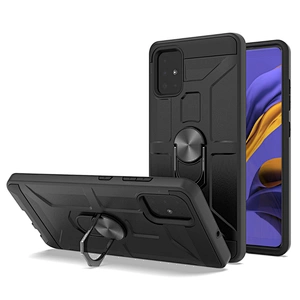 Armoured Case Accessories Metal Ring Holder Mobile Phone Covers for Samsung A71 A81 A91 A51