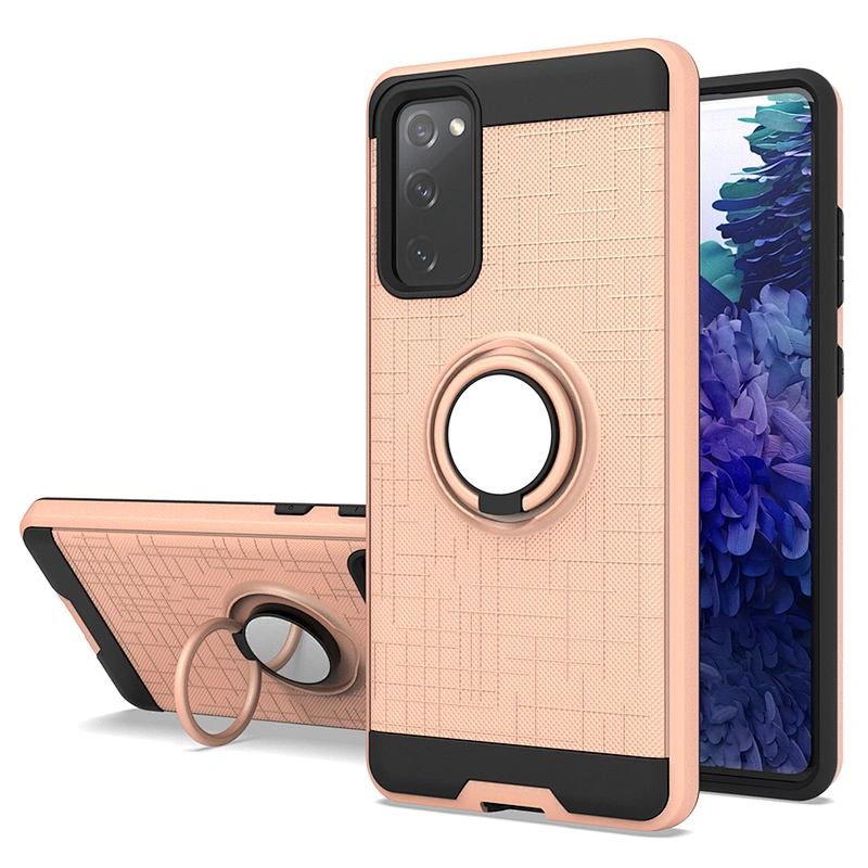 2021 Best seller mobile phone case with ring holder for Samsung S10 Plus Lite Ultra S20 FE Fan Edition