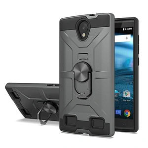 Metal Ring Stand Shockproof Phone Case Funda De Telefono Celular Movil For ZTE Z956 Z971 Z958