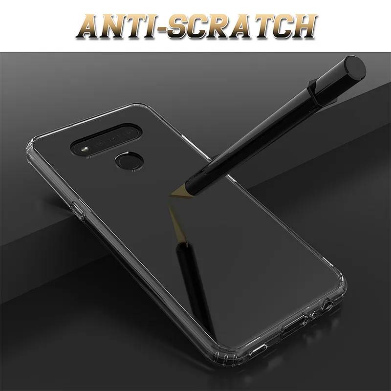 Wholesale Products in Bulk 1.2MM Shockproof Hard Acrylic Clear Phone Case for iphone 11 pro max SE 2020