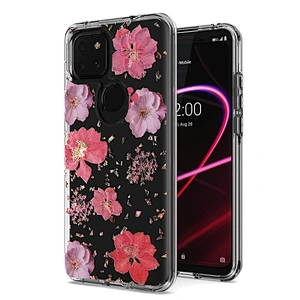 Customize custom flower design printing phone case for T mobile TCL revvl 4 PLUS