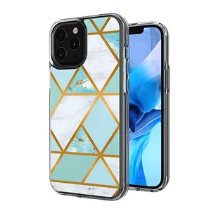 Pattern Design Mobile Cover Ultra Thin Soft TPU Hard PC Shockproof IMD Phone Case For IPhone 11 Pro Max 12 Mini