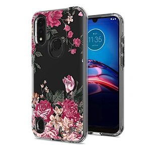 Customized Pattern Transparent Phone Cover For Motorola G8 Power lite E6S one fusion plus