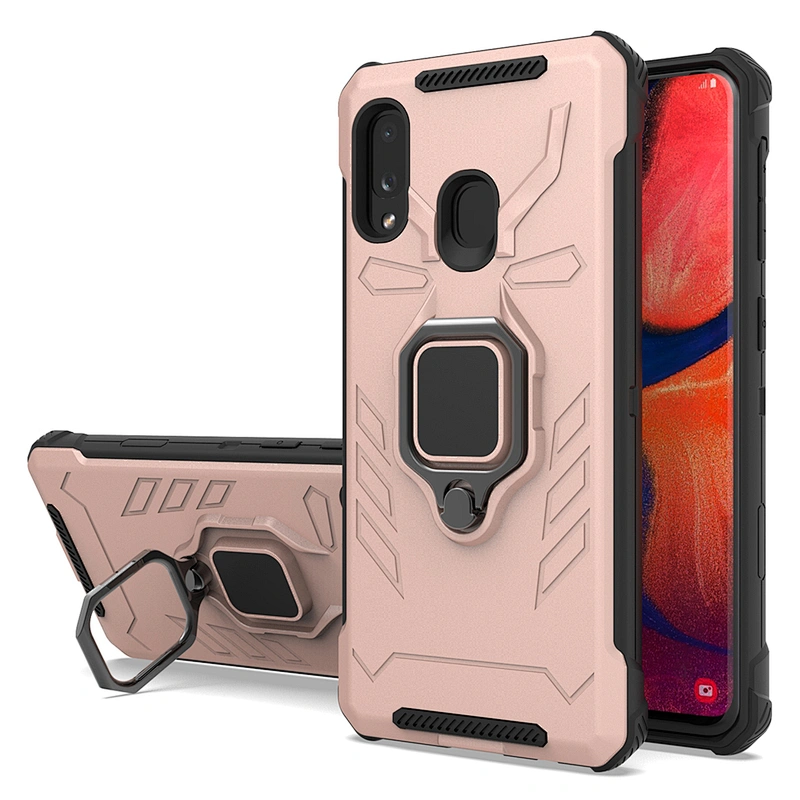 New Android Flexible Ring Holder Kickstand Phone Covers For Samsung A20S A51 A71 A21S