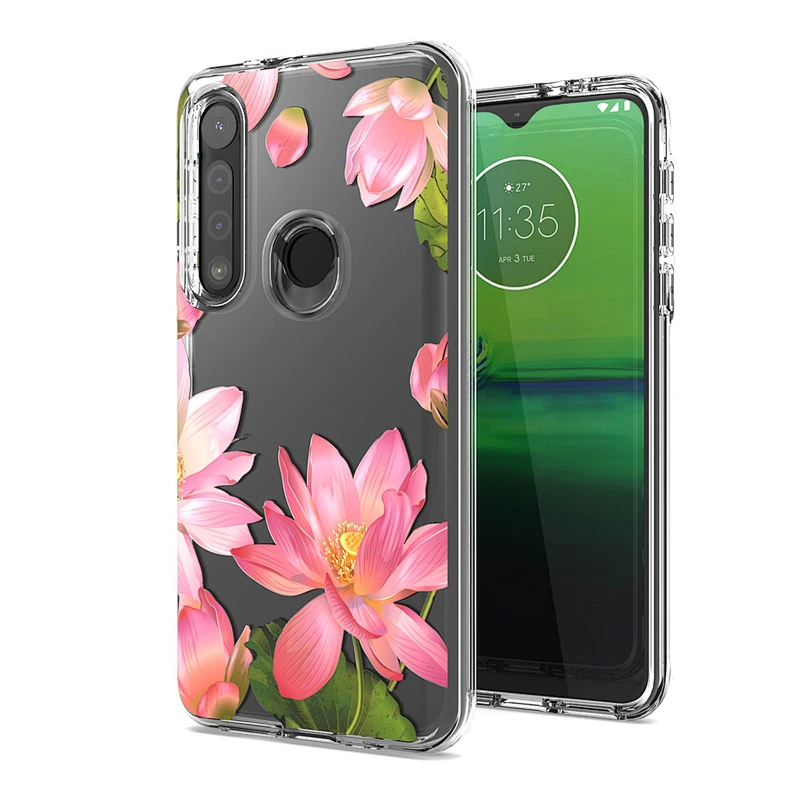 HD Transparent Personalized Picture Customised phone case For Motorola Moto G8 E7 G8 Power lite E6S