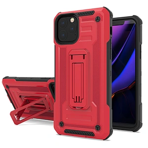 Protective Accessories Kickstand TPU PC Combo Case Mobile Phone Covers for iPhone 11 Pro Max