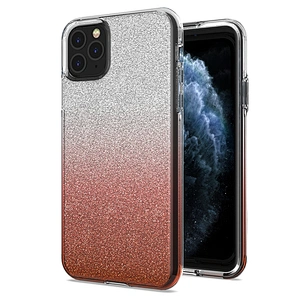 Gradient Glitter Flash Paper Mobile Back Phone Covers For Motorola G8 Power lite E6S one fusion plus