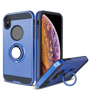 Protection 360 degree Rotation ring holder phone covers For IPhone 11 pro xr xs max 12