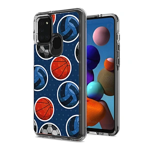 Fashionable Custom IMD Printed PC Phone Case Back TPU Cover For Samsung A51 A71 A21S A31