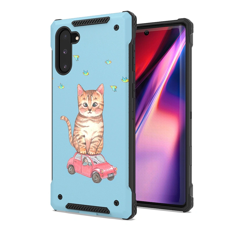 Fashion Guard Design Mobile Accessory Cell Phone Case Cover for Samsung Note 10 Plus Lite