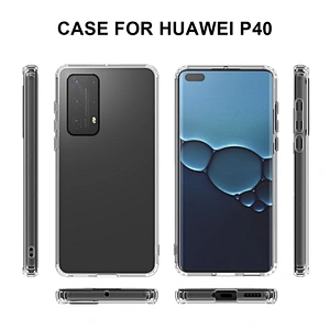 Android tpu acrylic transparent HD clear slim mobile phone case for Huawei P40 Lite Pro