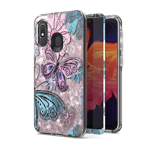 Transparent Custom Mobile Phone Cases With Shell Paper For Samsung A70 A40 A10S A20S M30S A10E A20E