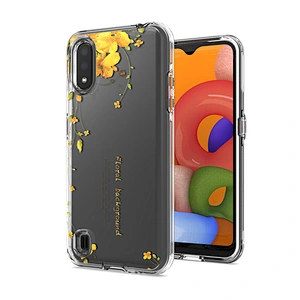 Ultra slim clear cover cases popular design tpu pc case for SAMSUNG A11 A01 Note 10 Lite A71