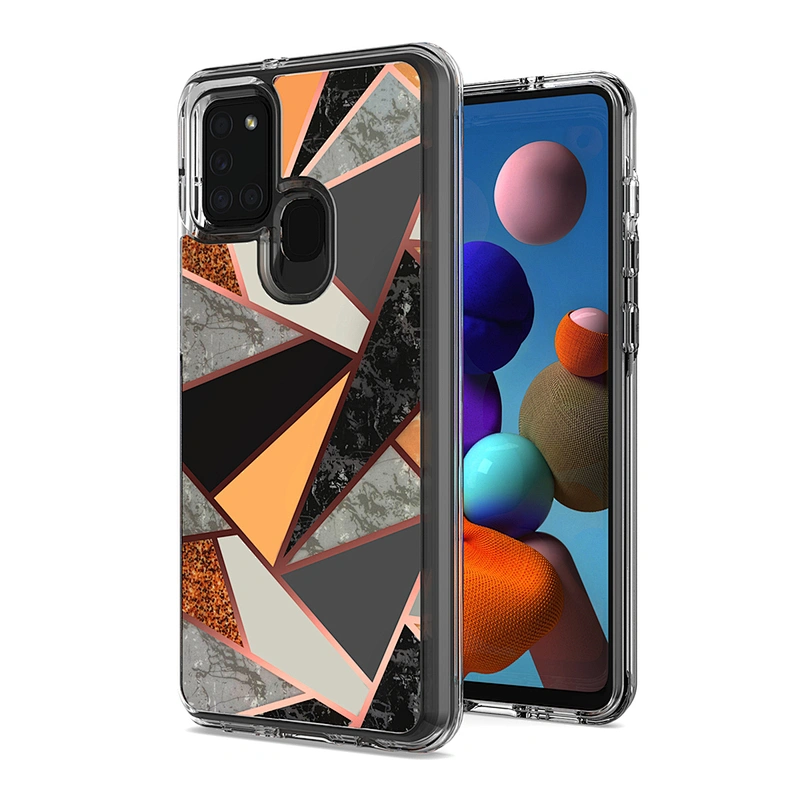 Fashionable Custom IMD Printed PC Phone Case Back TPU Cover For Samsung A51 A71 A21S A31