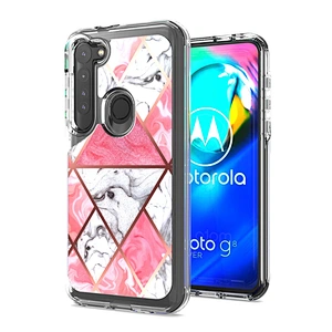 New model IMD Custom Printing logo cell phone case For Motorola G8 Plus G Stylus