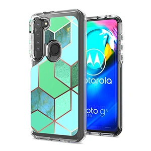 Unique groove design IMD custom phone case For Motorola G8 Plus power G Stylus