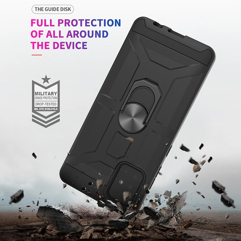 metal ring holder phone cover case for SAMSUNG A21 S20 Ultra A10S A01 A51