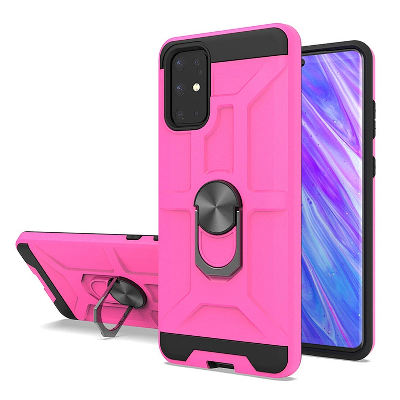 Fundas Para Celulares Cell Phone Ring Back Cover Case For Samsung S5 S6 S7 Edge S8 S9 S10 S20 Plus Ultra