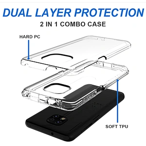 Funda para cellular accessories factories in china clear phone case for Motorola G Power Play Stylus 2021
