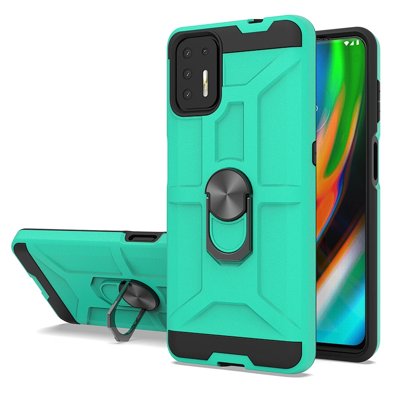 Shockproof Strong Ring Kickstand Phone Case For Motorola G8 Power lite E6S one fusion plus G9 PLUS