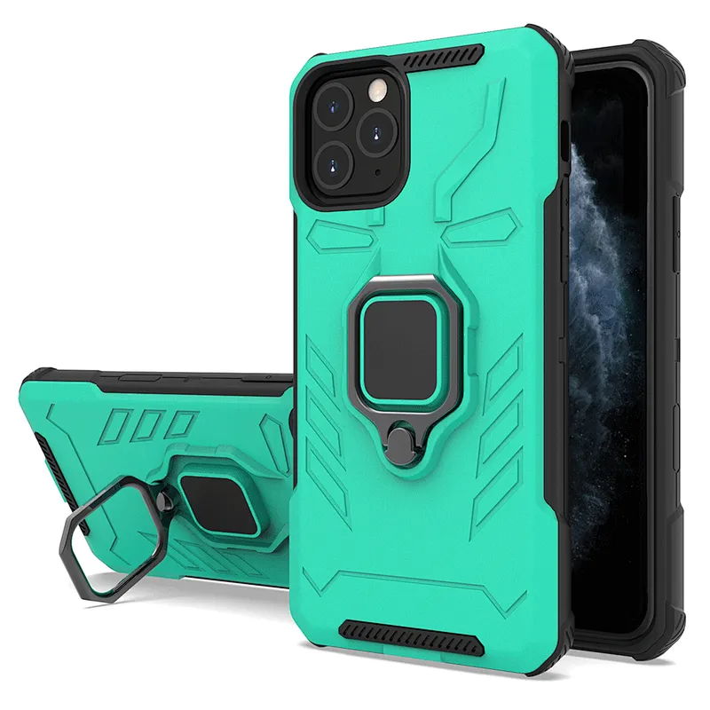 2021 Cell Cover Ring Holder Kickstand Phone Cases For IPhone Xr Xs 11 12 mini pro max 6.1