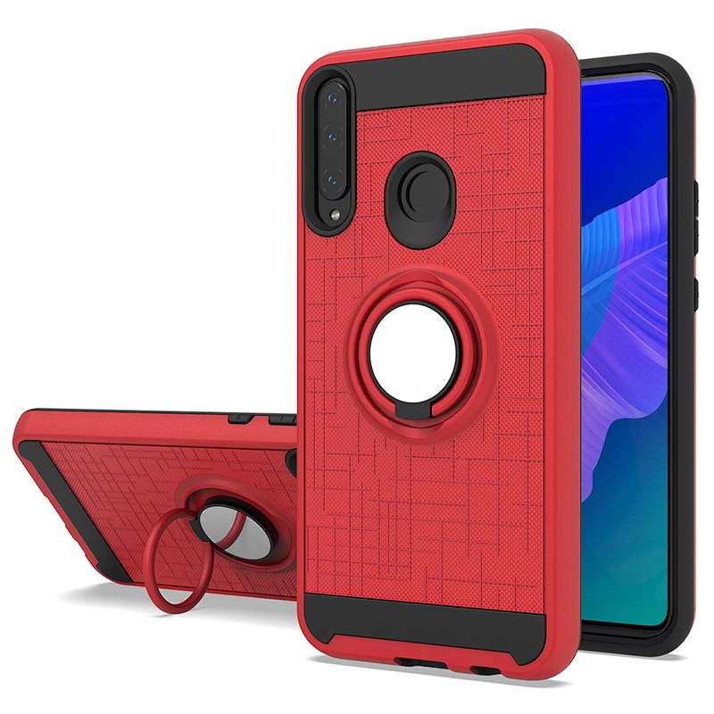 New arrival finger ring 360 degree kickstand phone case For Huawei P40 Lite Y6P Y7P 2020