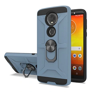shockproof smart phone case cover with ring for Motorola E5 Plus G7 Power