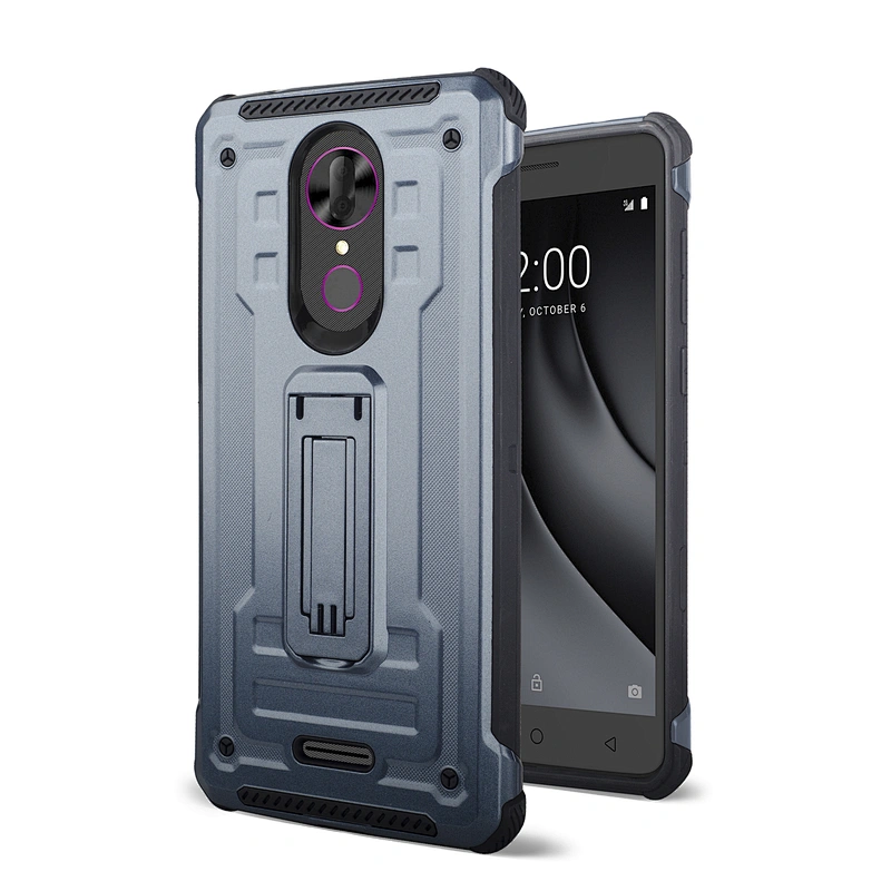 Golden supplier anti shock mobile phone cover with kickstand for Coolpad C3701A Revvl Plus