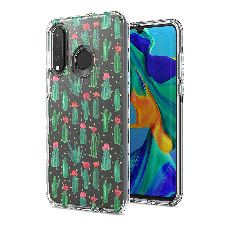 new product mobile phone cover for Huawei p30 lite,tpu pc printed phone case in top quality