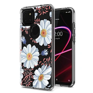 Customize custom flower design printing phone case for T mobile TCL revvl 4 PLUS
