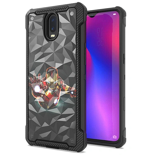 wholesale factory price case,diamond phone back cover with beautiful design for OPPO R17