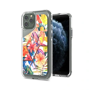Hot Selling IMD Custom Printed Clear Cell Phone Case for Apple iPhone 7 8 9 SE 11 Pro Max