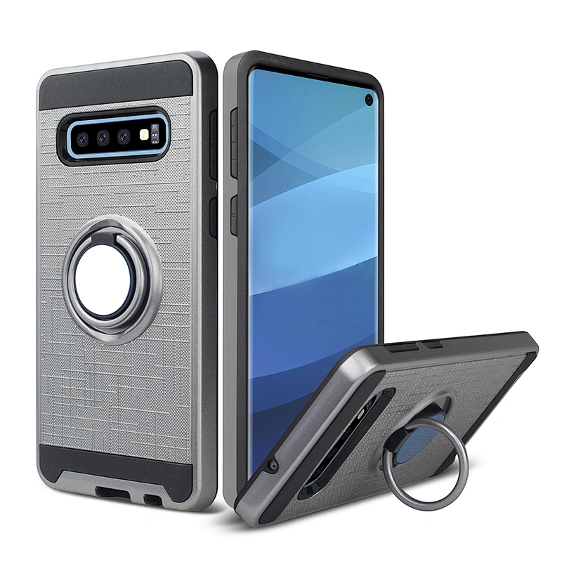 Hot Selling Shockproof Ring Kickstand Car Bracket Phone Case Accessories for Samsung M10 A10