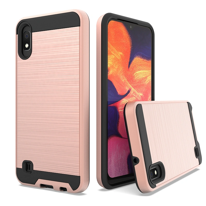 Shockproof tpu pc 2 in 1 cell phone case mobile covers for Samsung M10 A10 A20 A30 A40 A50