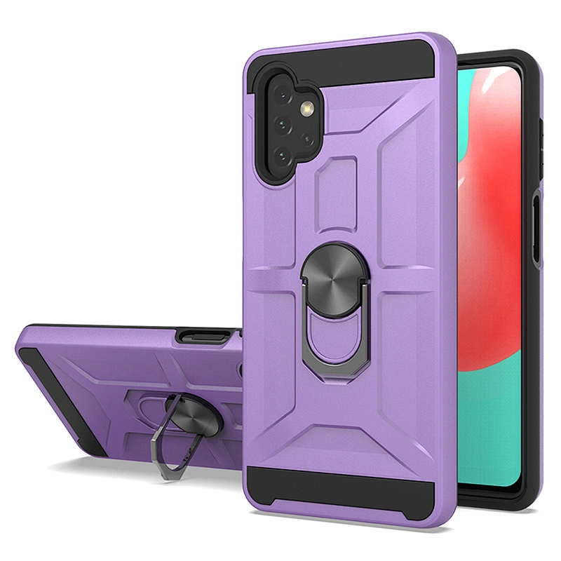 Shock Proof Back Cover Cellphone Ring Holder Stand Phone Case For Samsung A32 M51 M31