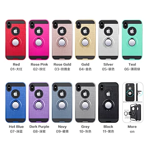 Protection shockproof 2 in 1 360 magnetic ring phone cover for Samsung A11 A21 A71 A21S