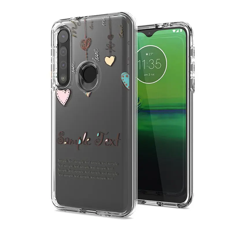 New Ultra Thin printed phone case custom design phone cover for MOTO One Macro/G8 PLAY