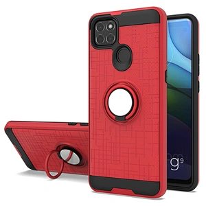 Fundas para celular cover phone case with 360 rotating ring holder for Motorola G9 Power