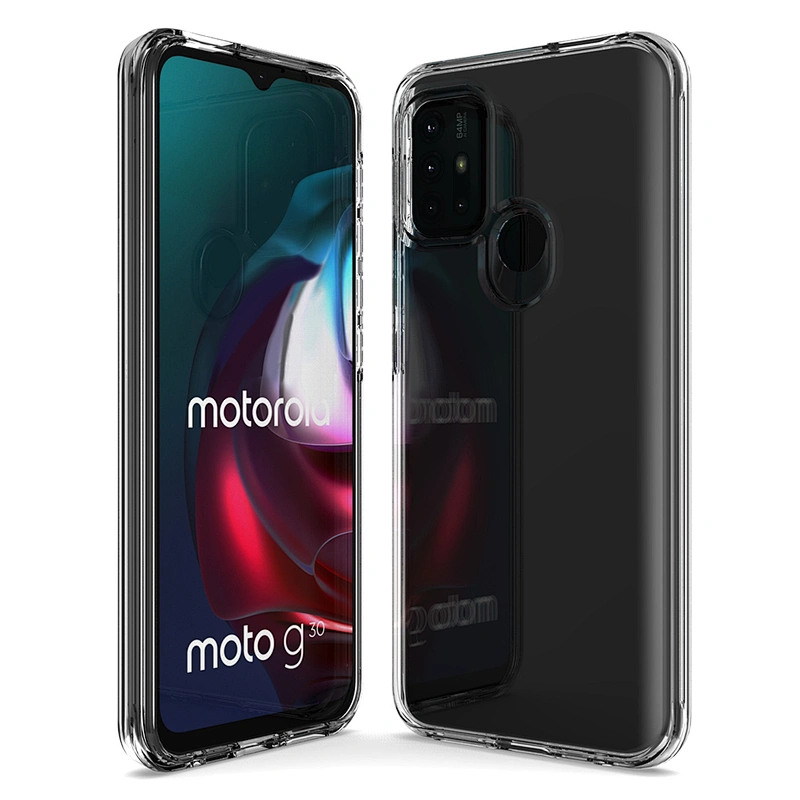 Sublimation blank tpu pc transparent cover ultra clear phone case for Motorola G 5G G10 G30
