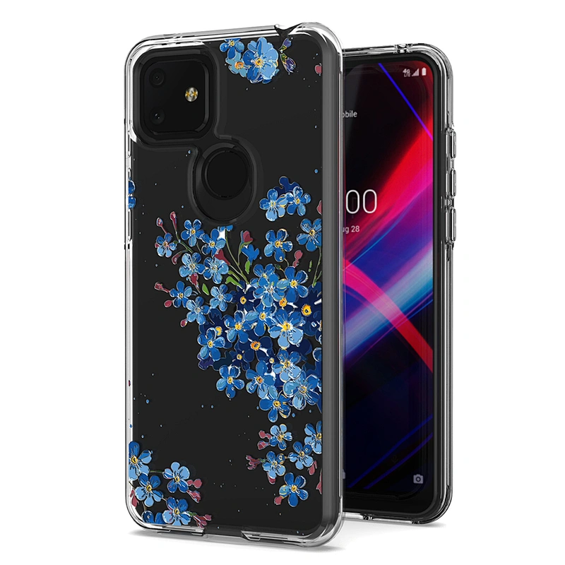 Customize custom flower design printing phone case for T mobile TCL revvl 4 PLUS
