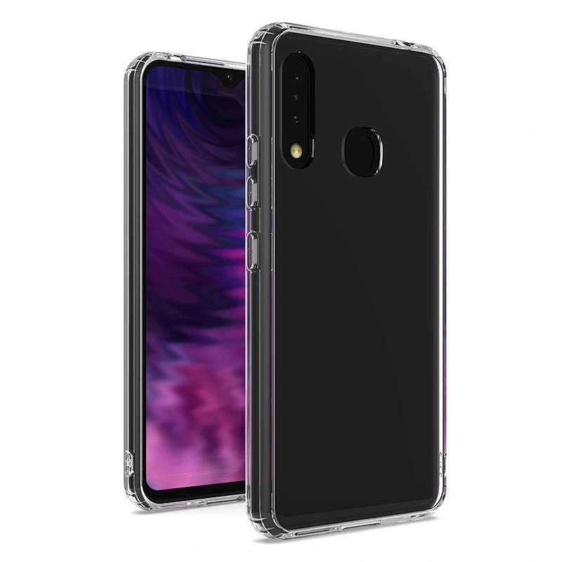 Clear transparent crystal tpu mobile cellphone case phone for Samsung Galaxy A70E