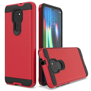 Wholesale Bulk Cell Back Covers TPU PC Hybrid Phone Cases For Motorola One Fusion Plus G9 Play E7